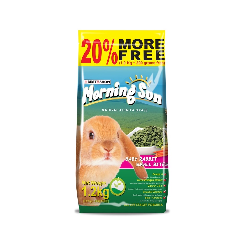 Jual Gratis Pengiriman Best In Show Morning Sun Baby Rabbit Small Bites ...