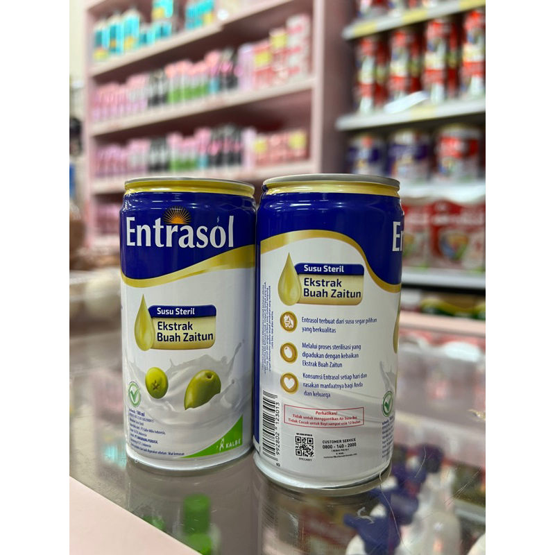 Jual Entrasol Can 180ml plain | Shopee Indonesia