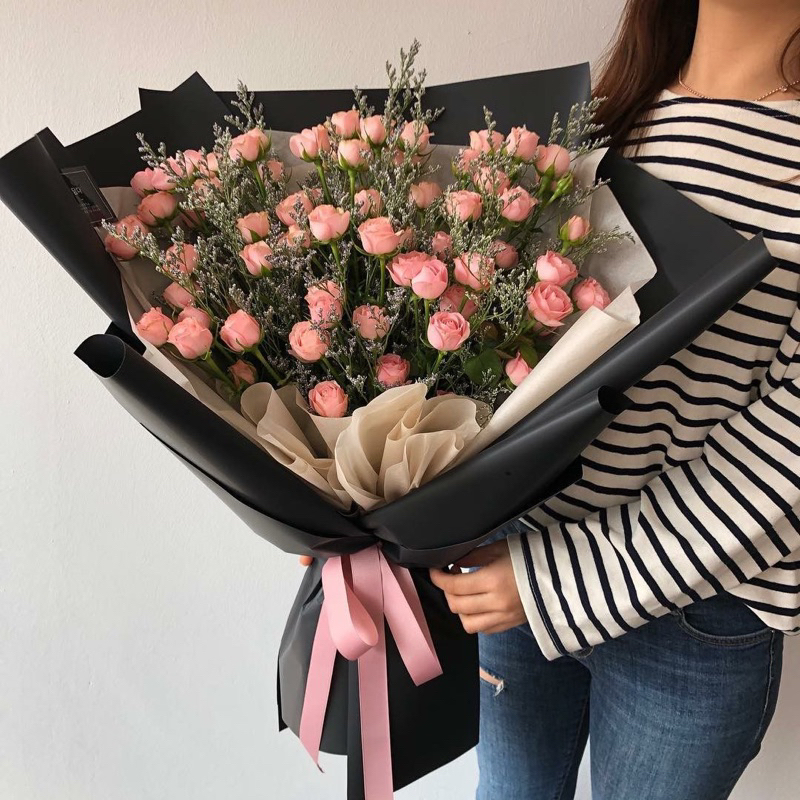 Jual kawaii roses familia bouquets bucket buket bunga segar fresh ...