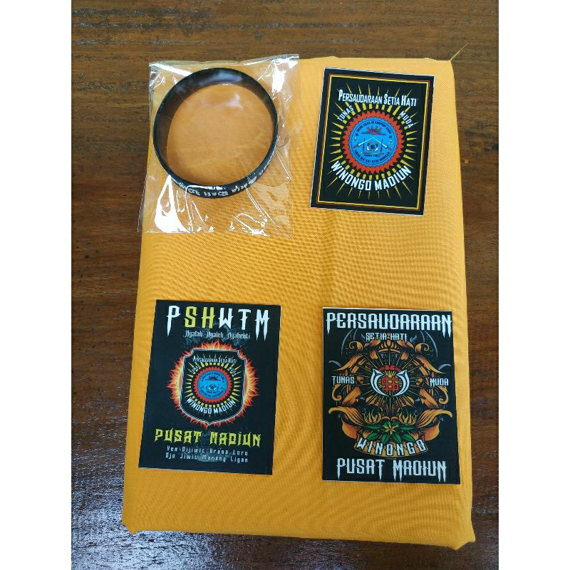 Jual Sabuk Pshw Sh Winongo Kuning Kunyit Free Gelang dan Stiker ...