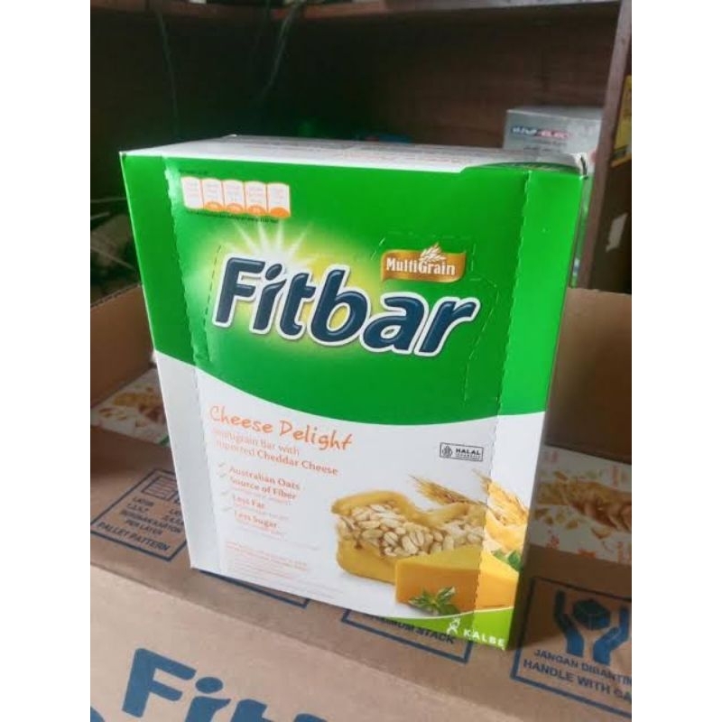 Jual Fitbar Multigrain Cereal Isi 12x22gram Rasa Keju, Cokelat, Fruit ...