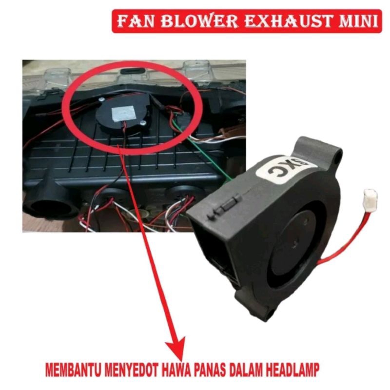 Jual kipas blower biled exhaust fan retrofit biled motor | Shopee Indonesia