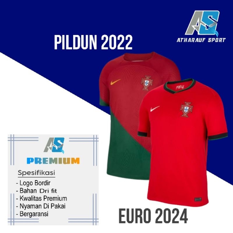 Jual Jersey Bola Portugal Home Piala Dunia 2022 Dan Piala Eropa 2024