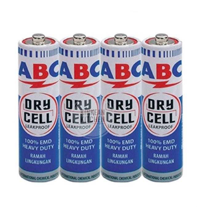 Jual Baterai ABC Size AA R6P - ABC Dry Cell | Shopee Indonesia