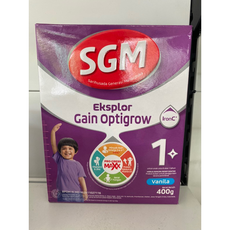 Jual SGM OPTIGROW 400GR (ED 2026) | Shopee Indonesia
