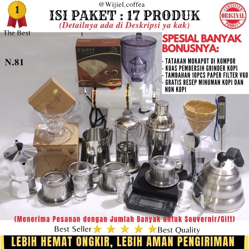 Jual TERMURAH ALAT KOPI - PAKET USAHA KEDAI KOPI MESIN KOPI PAKET ALAT