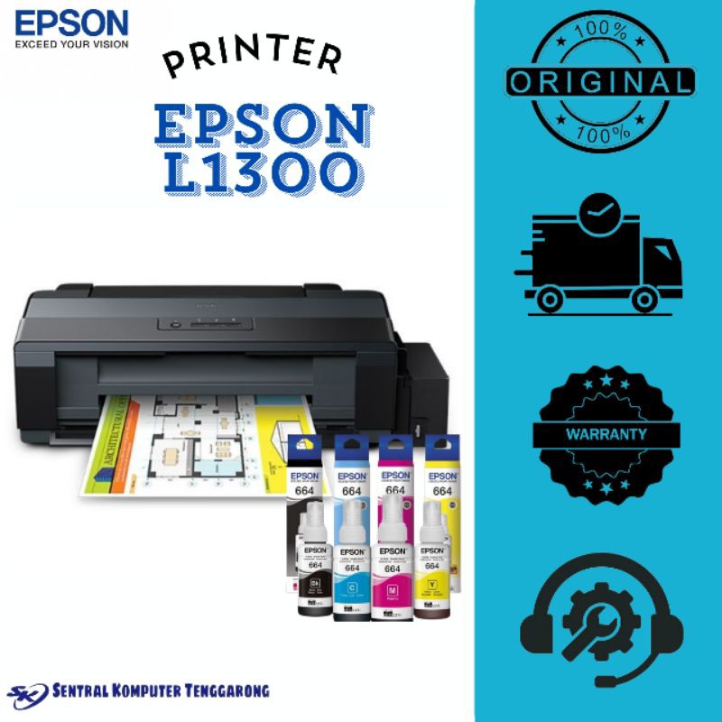 Jual Printer Epson L1300 A3+ Ink Tank | Shopee Indonesia