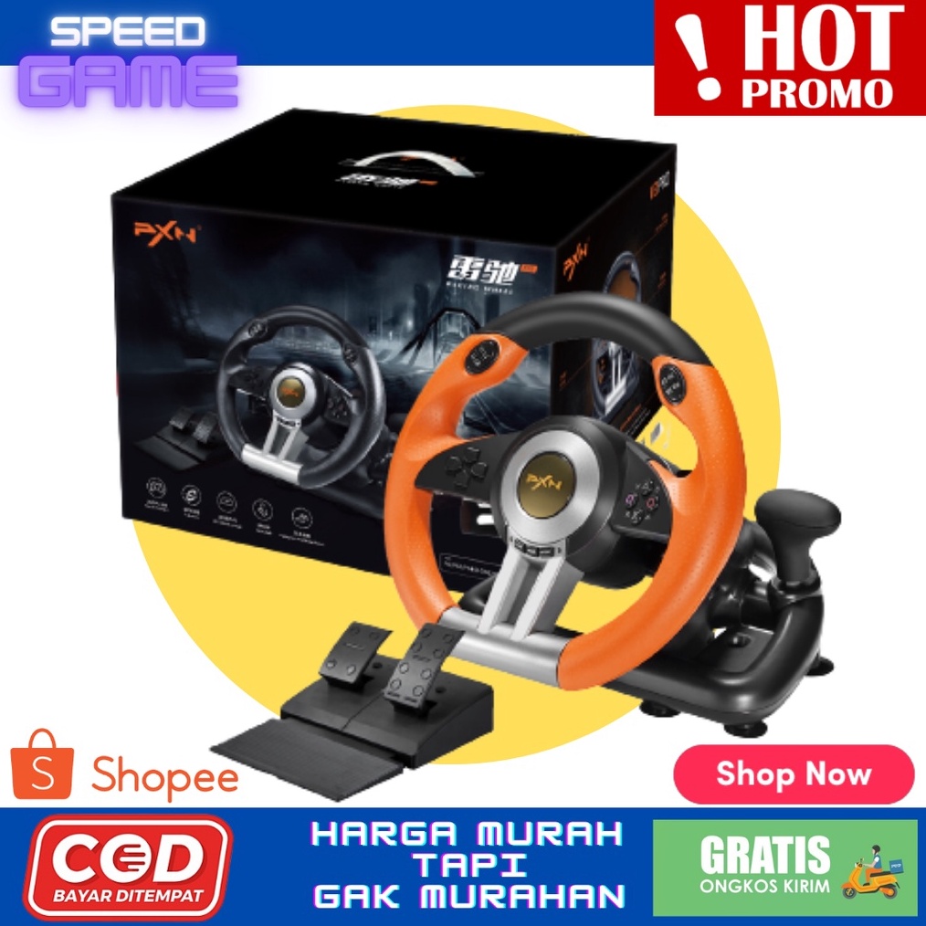 Jual KODE G94R Stir Setir PXN Steering Wheel Racing PXN V3 V3II For PS3 ...