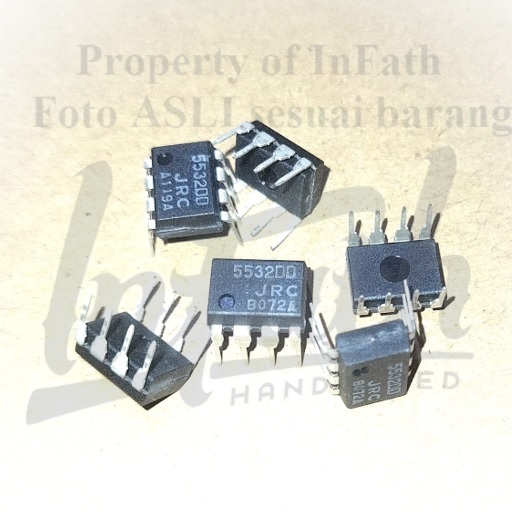 Jual JRC5532DD upgrade NE5532 dual op amp hi fi low noise InFath ...
