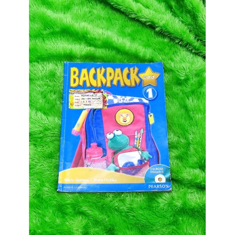 Jual Buku Backpack Gold 1 pearson original | Shopee Indonesia