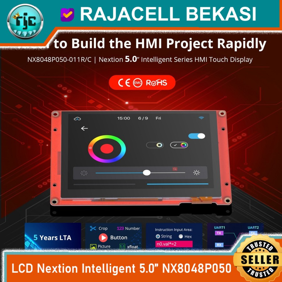 Jual LCD Nextion Intelligent 5.0