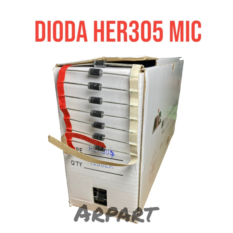 Jual dioda HER305 3A 500v mic | Shopee Indonesia