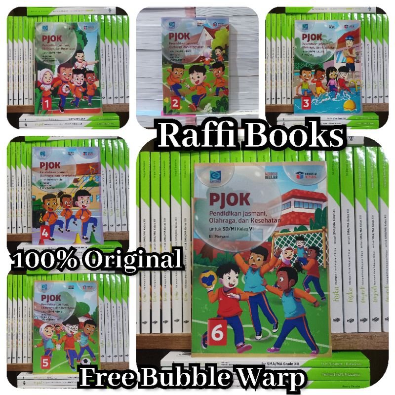 Jual Buku PJOK Grafindo Kelas 1 2 3 4 5 6 SD/Mi Kurikulum Merdeka ...