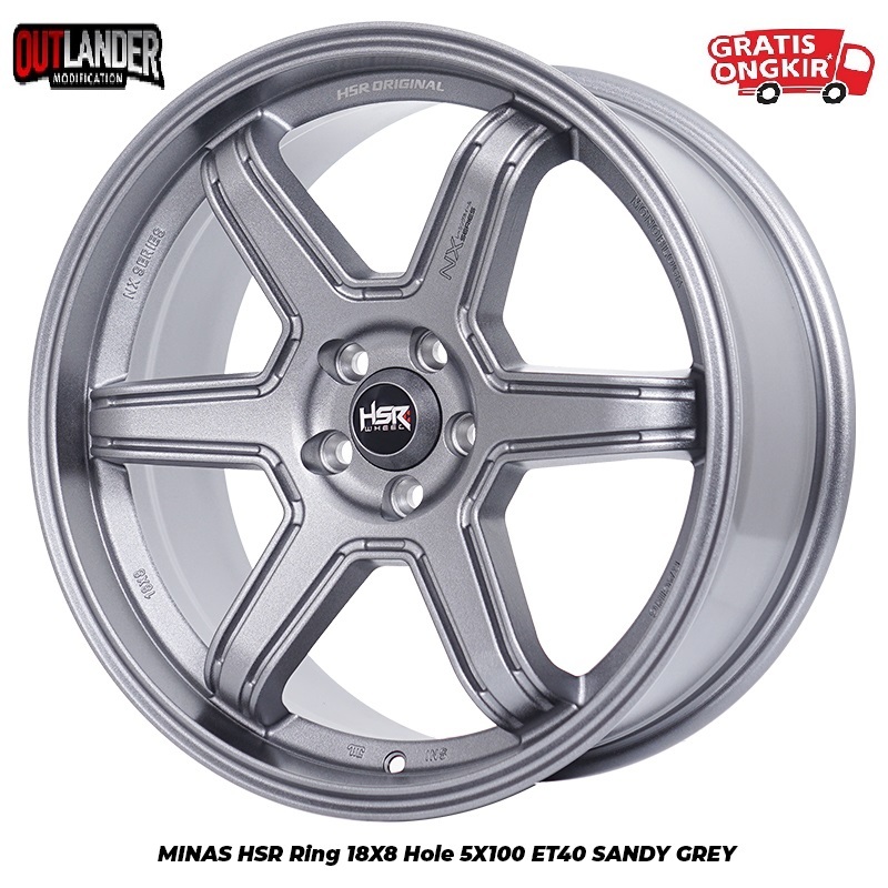 Jual Velg Racing R18 Pcd 5x100 Grey Untuk Veloz Ft86 Vw Polo Altis New ...