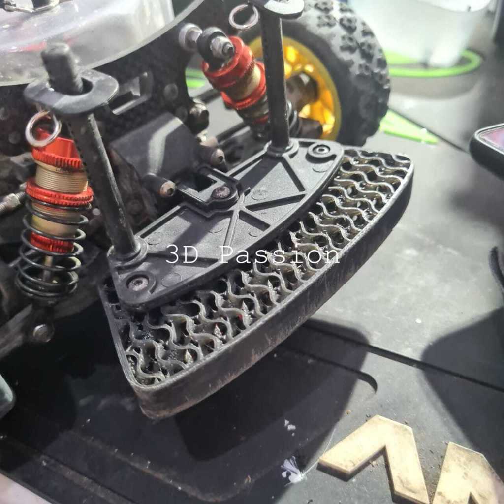 Jual Front Bumper Upgrade for PTG2 PTG-2R LC Racing 1/10 Part Kit Mobil ...