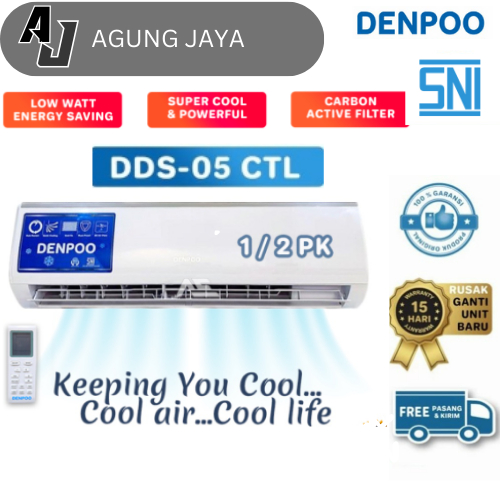 Jual Ac Pendingin Ruangan Denpoo Pk Dds Ctl Unit Only Pasang Shopee Indonesia