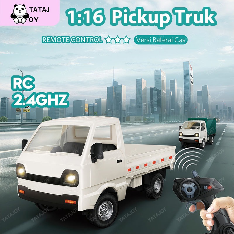 Jual Tatajoy Mobil Remote Control Cargo Truck RC Car Pickup Truk 1:16 ...