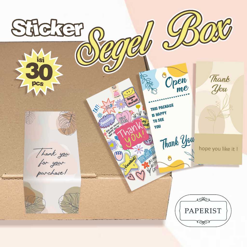Jual STICKER LABEL BOX | Shopee Indonesia