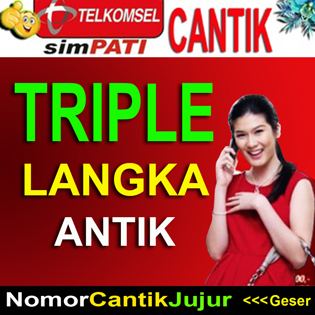 Jual NOMOR CANTIK TELKOMSEL SIMPATI KARTU PERDANA PRABAYAR TRIPLE ...