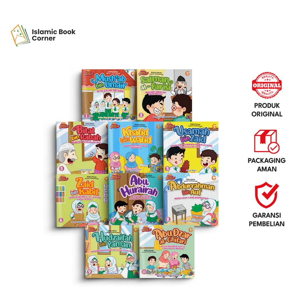 Jual Buku Anak Muslim Mengenal Sosok Mulia di Sekitar Nabi Muhammad – 1 ...