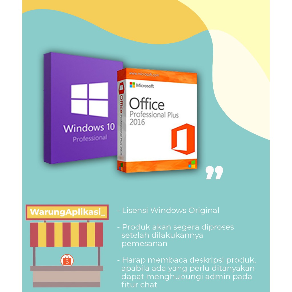 Jual Big Sale Windows 10 Pro dan Office 2016 Pro Plus Digital Key ...