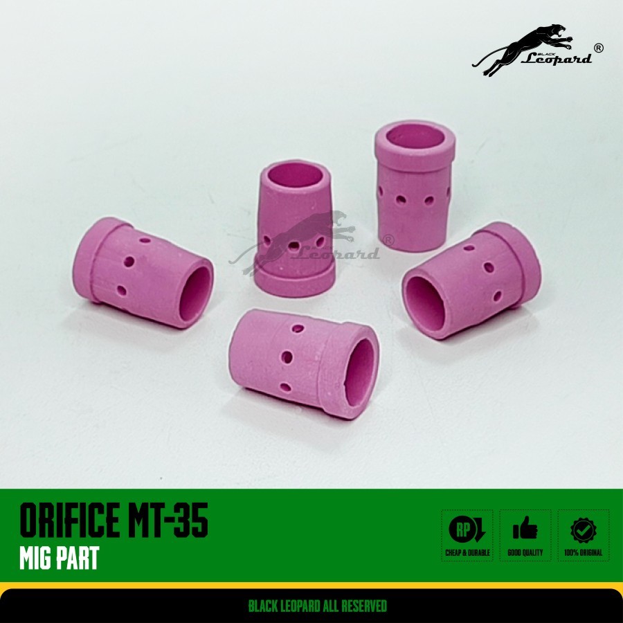 Jual Keramik Gas Diffuser 350 A / Ceramic Gas Diffuser Orifice MIG CO2 ...