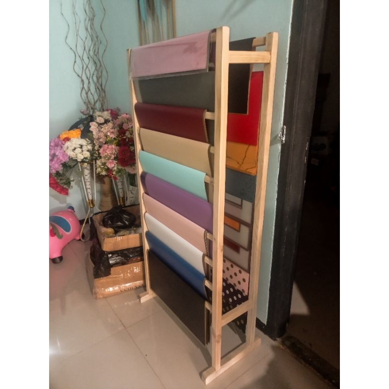 Jual RAK DISPLAY KERTAS CELLOPHANE/HIJAB KERUDUNG DISPLAY | Shopee ...