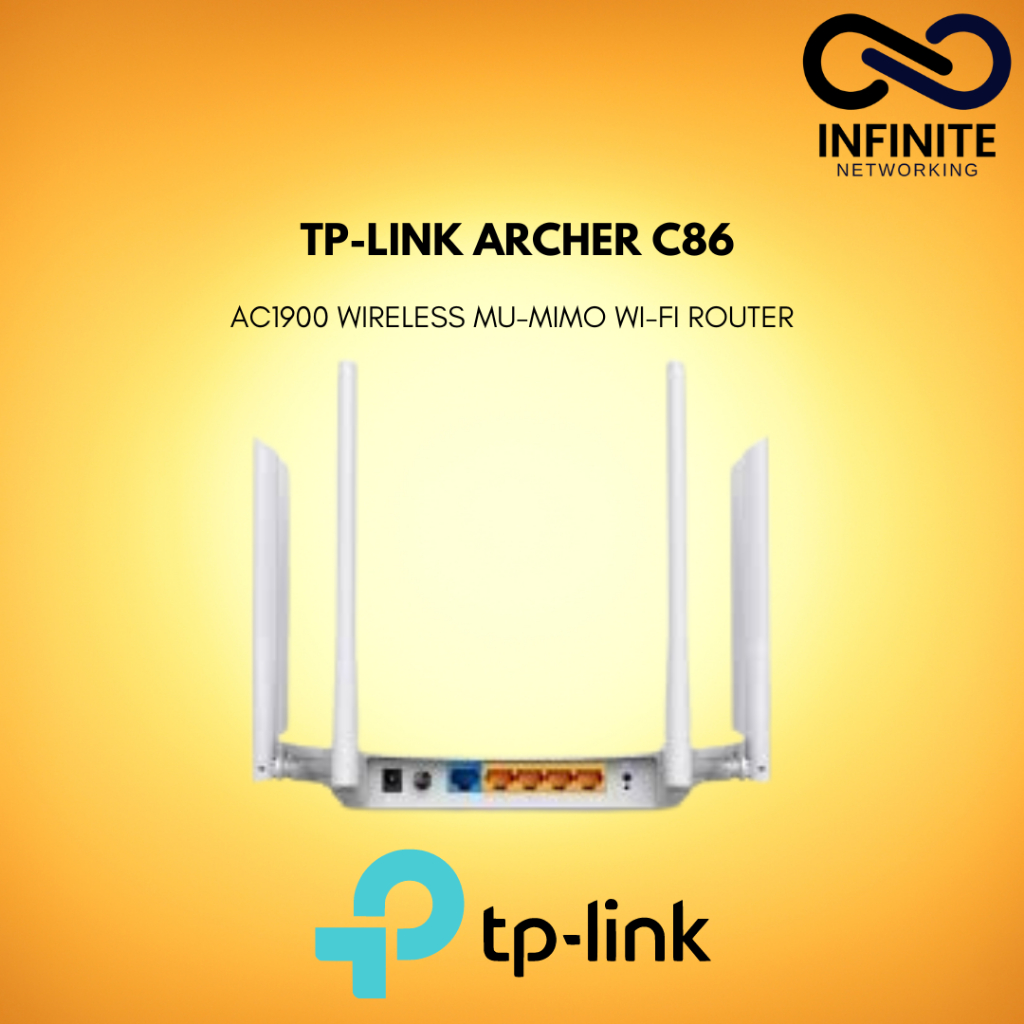 Jual TP-LINK ARCHER C86 AC1900 Wireless MU-MIMO Wi-Fi Router TPLINK ...