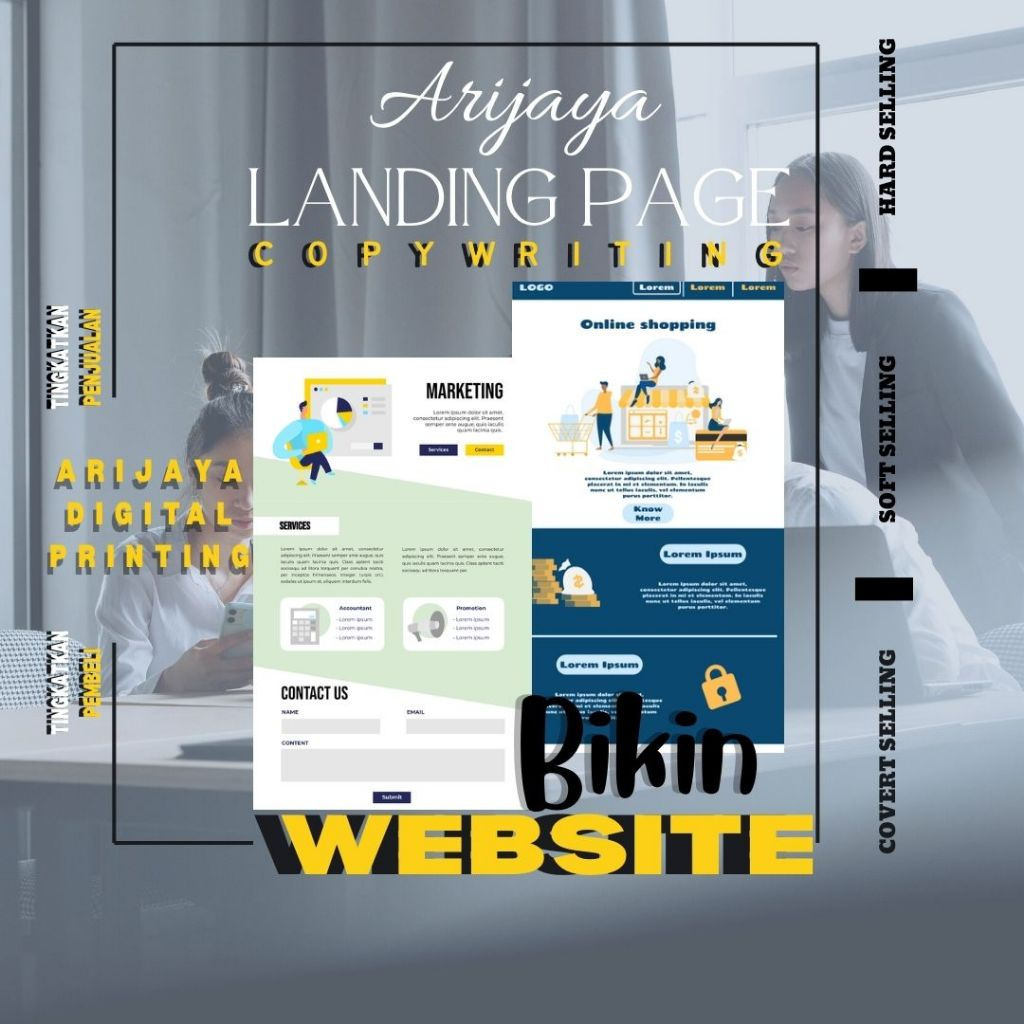 Website Landing Page Toko Online | Company Profile | Web undangan pernikahan | Landingpage Domain Com | Free Hosting | Wordpress Berdu