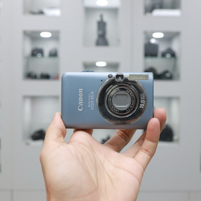 Jual Digicam Canon Ixus 95 IS Dark Grey | Shopee Indonesia