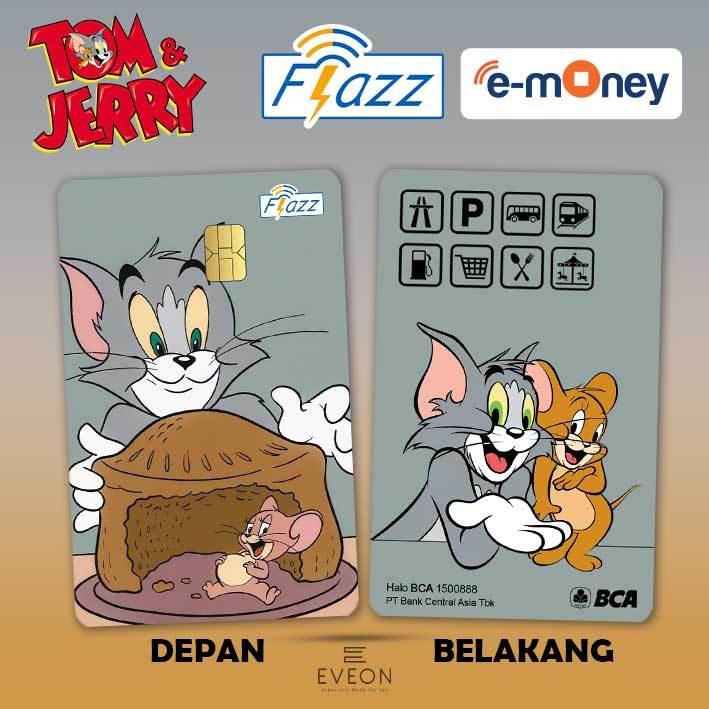 Jual Tom And Jerry Flazz BCA Emoney Mandiri Etoll | Shopee Indonesia