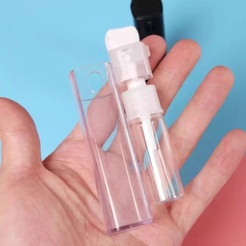 Jual BOTOL SPRAY | BOTTLE TRAVEL SPRAY MINI PARFUM 10ml | Shopee Indonesia