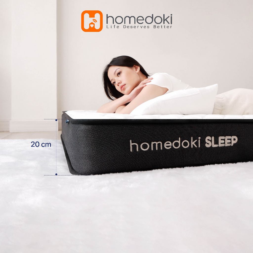 Jual Homedoki Bonnell Spring / Kasur Spring Bed / Kasur Box / Tebal ...