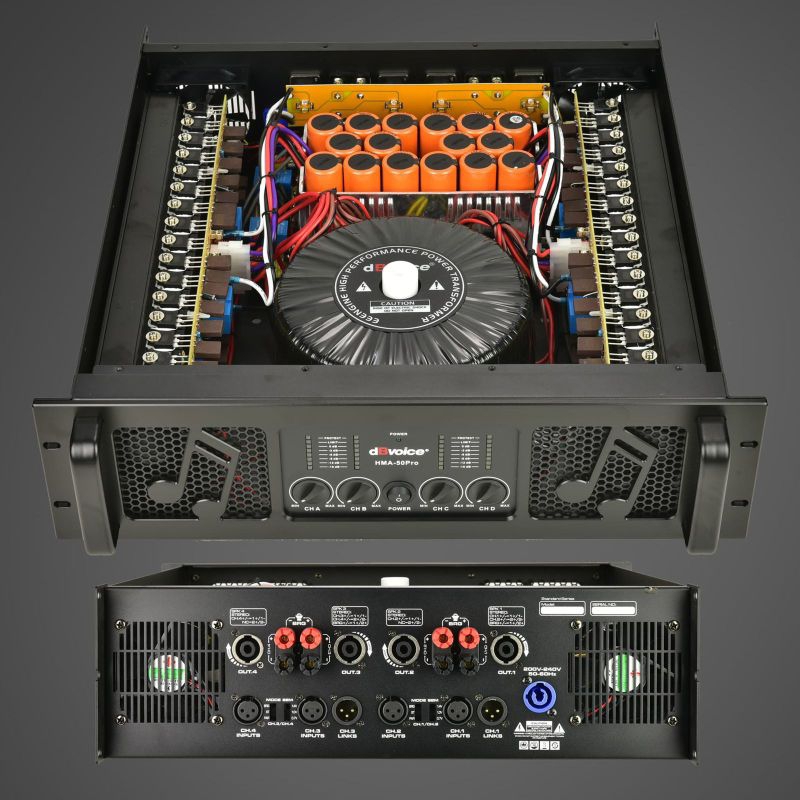 Jual Power dBvoice HMA 50 PRO Original Amplifier 4 Channel dB Voice HMA ...