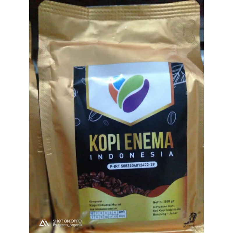 Jual Kopi Enema organik LR /Light roasting 500gr | Shopee Indonesia