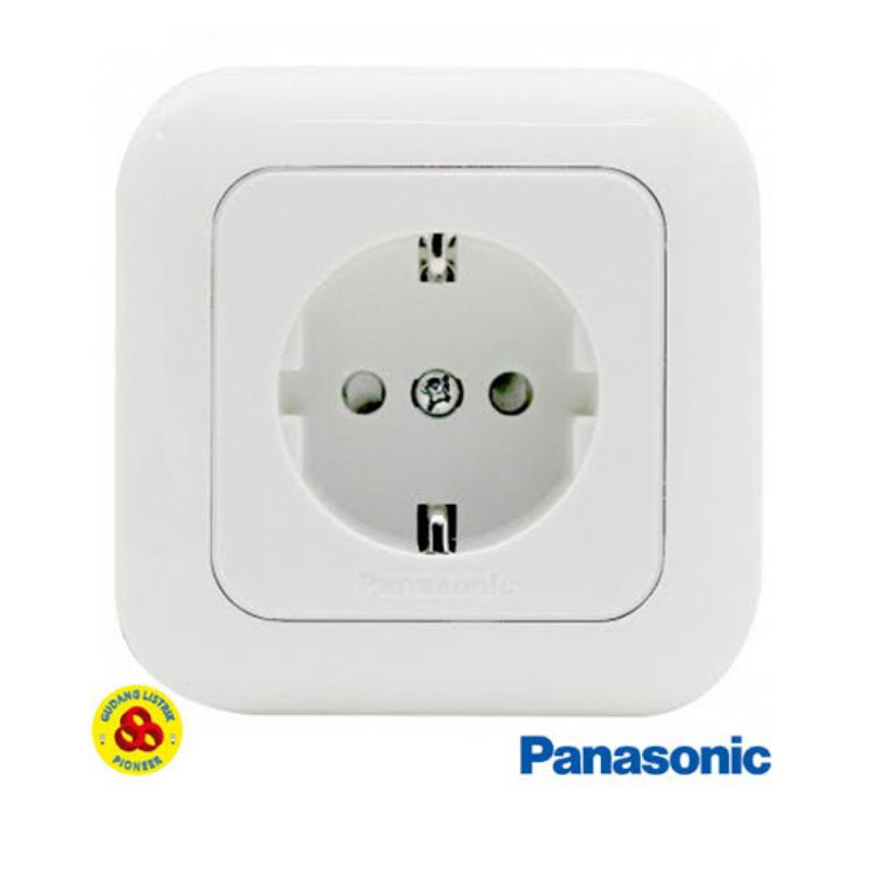 Jual Panasonic stop kontak non cp wejp 1131-7 wejp11317 wide series ...