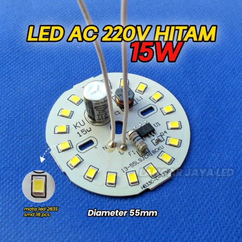 Jual Modul Pcb Led Ac Kode Hitam W Lancar Jaya Led Shopee Indonesia