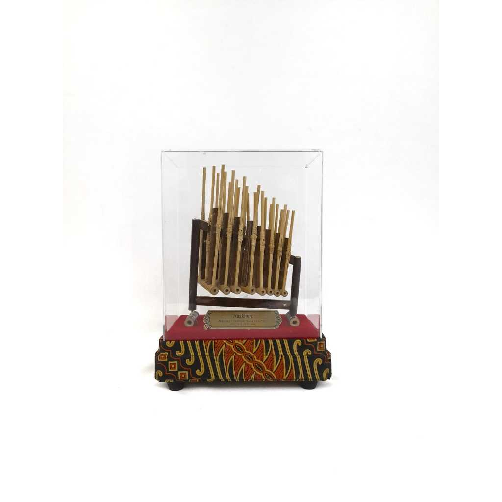 Jual Souvenir Miniatur Angklung Mini Exclusive Tutup Akrilik | Shopee ...
