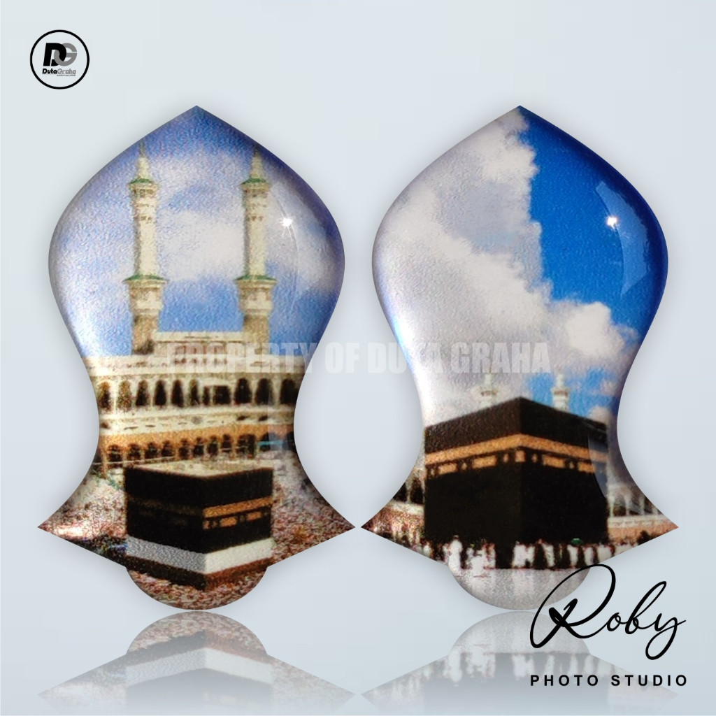 Jual [TEROMPAH] MAKKAH Pin Bros Aksesoris Souvenir HIJAB KA'BAH HAJI ...