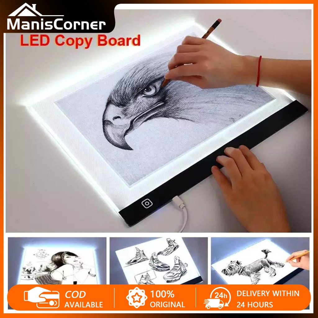 Jual A3/A4 LED Drawing Tracing Board Stensil Board Papan Jiplak Gambar ...