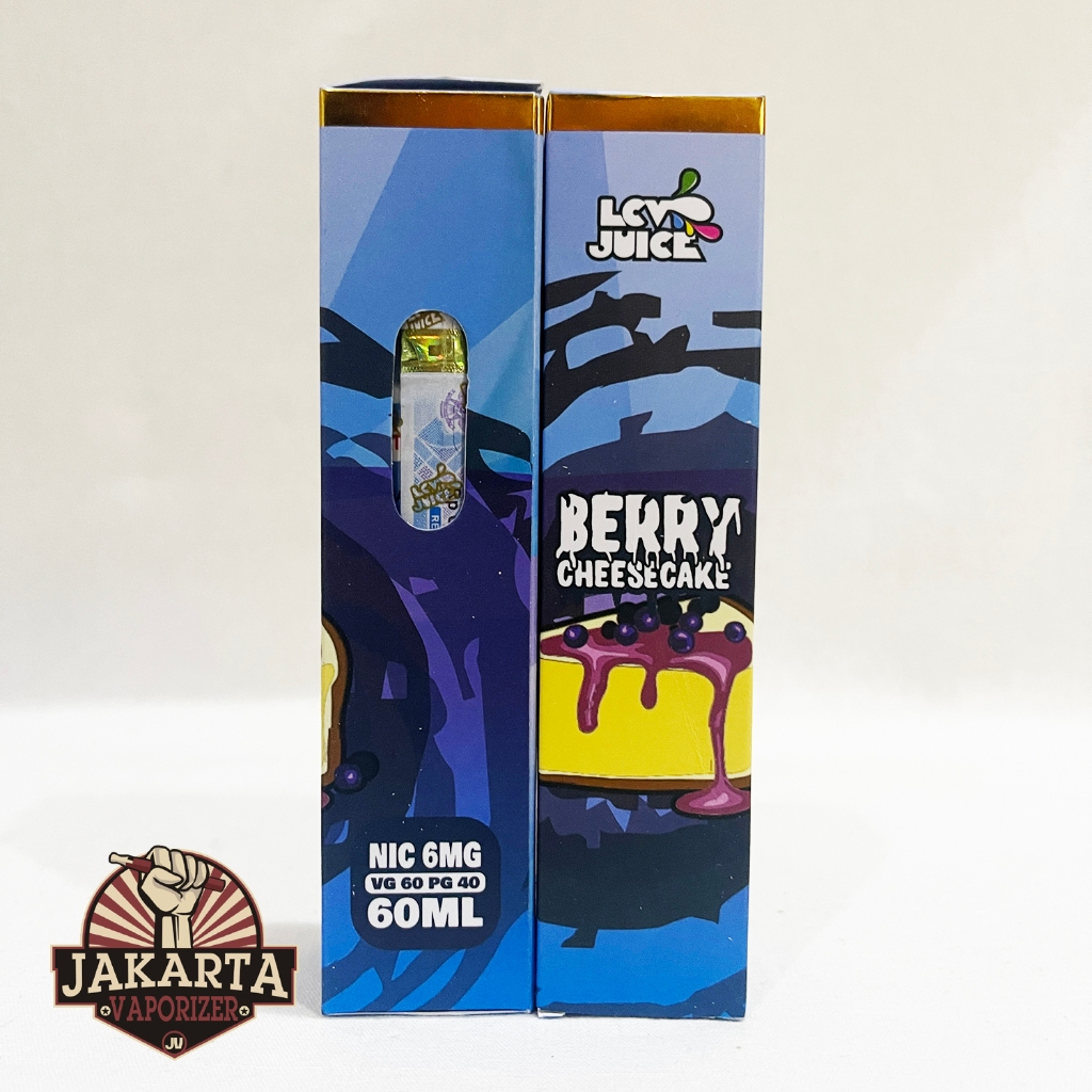 Jual LCV BERRY CHEESECAKE 60ML 3MG 6MG by King Brewery E Liquid LCV ...