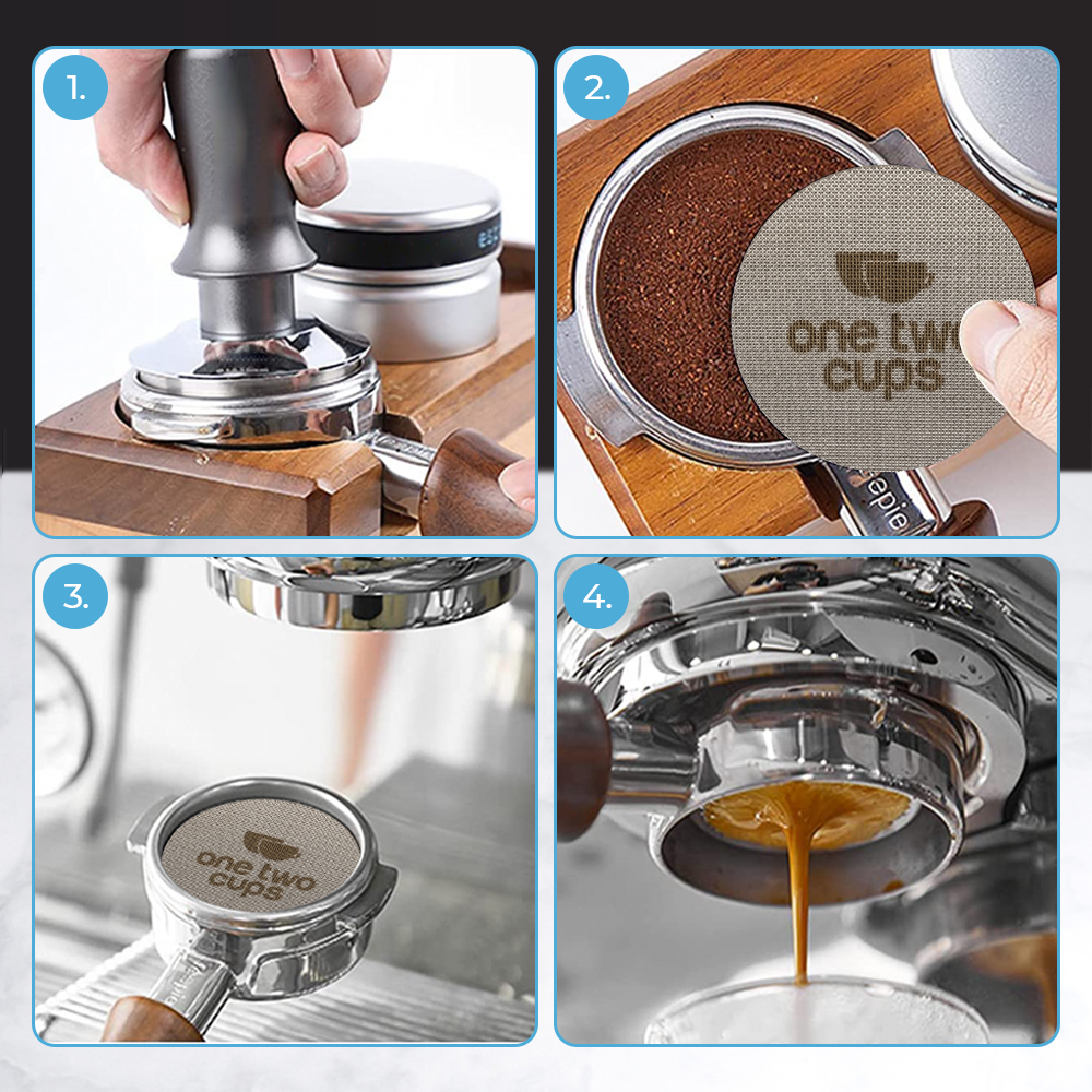 Jual puck screen espresso stainless steel 150µm 58mm 1mm | Shopee Indonesia