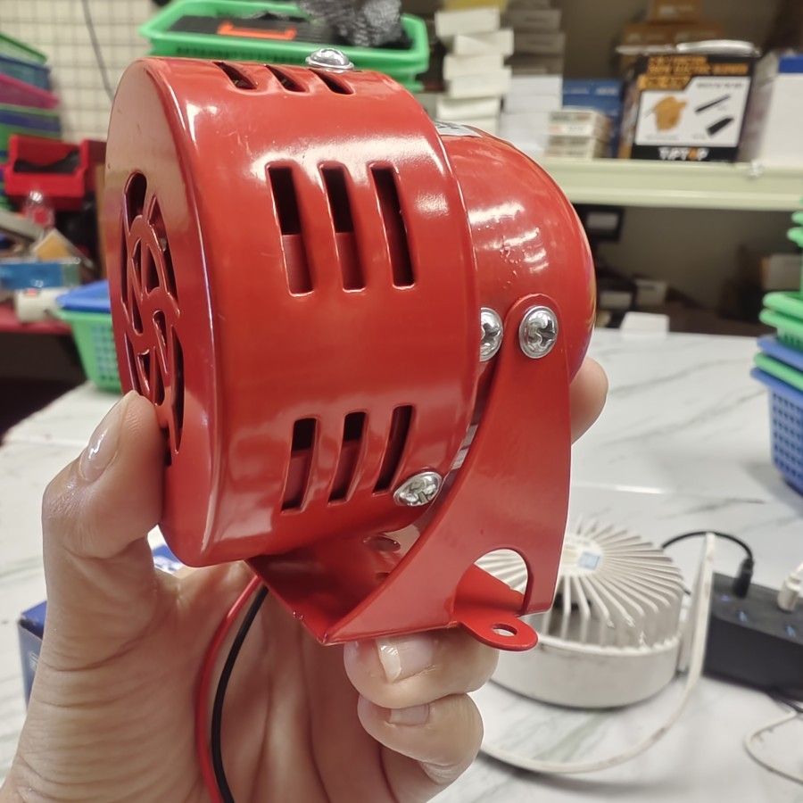 Jual Motor Sirine Mini MS190 DC 24V Fort Baby Siren Alarm Listrik MS ...