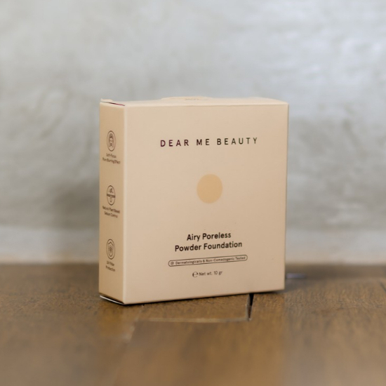 Jual DEAR MY BEAUTY AIRY PORELESS POWDER FOUNDATION N02 NUDE BEIGE