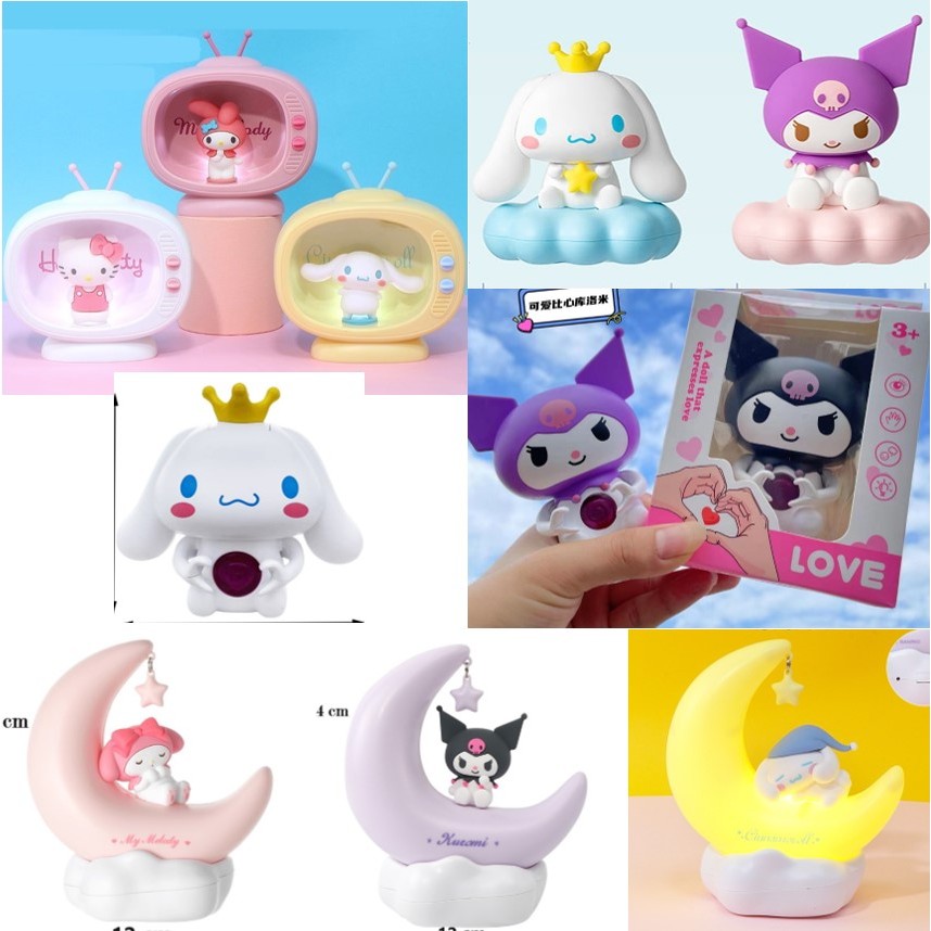 Jual Cinnamoroll Cinnamorol Cinamorol MINISO Kuromi LED I LOVE YOU ...