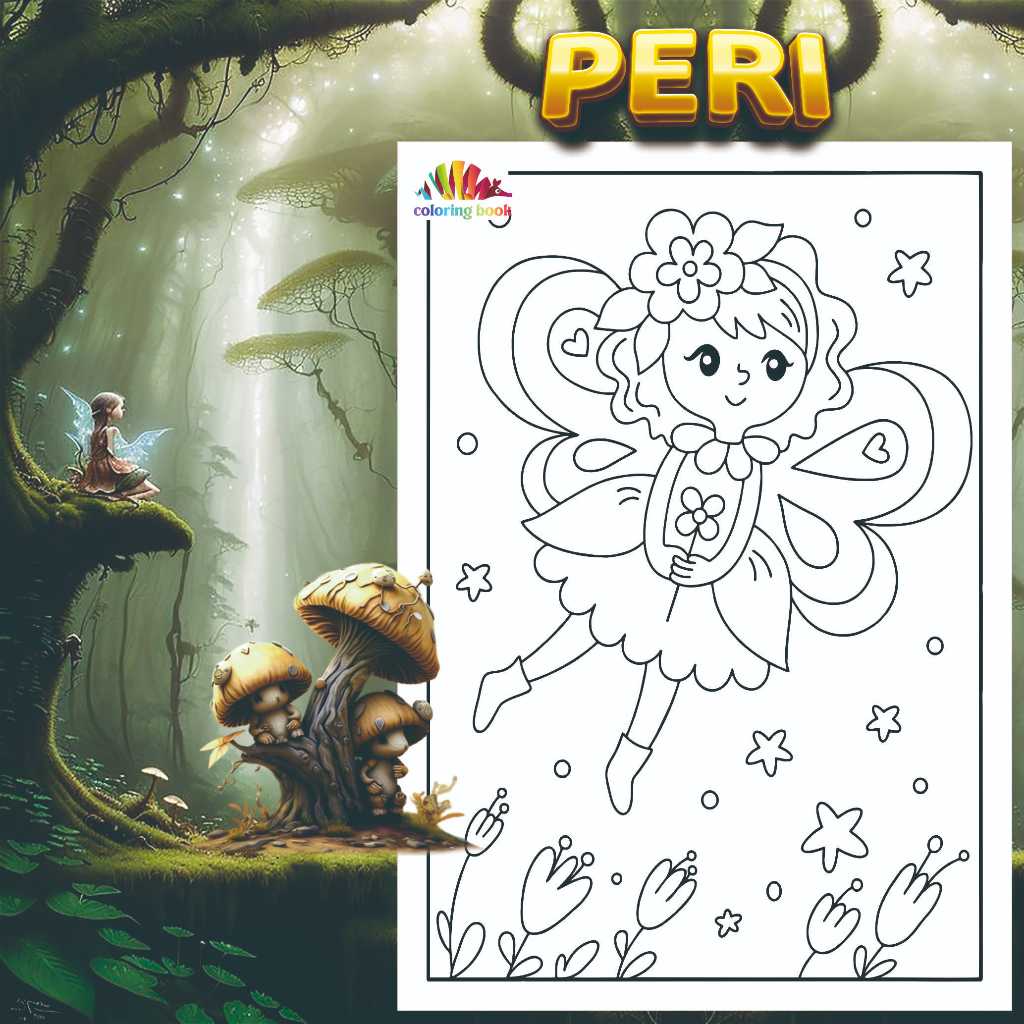 Jual KERTAS MEWARNAI / COLORING / KERTAS GAMBAR / PERI A / KERTAS ...