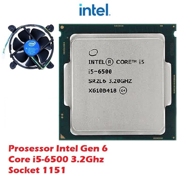 Jual CPU KOMPUTER KANTOR INTEL GEN 6 RAM 8GB, SSD, SOCKET 1151 - CPU ...