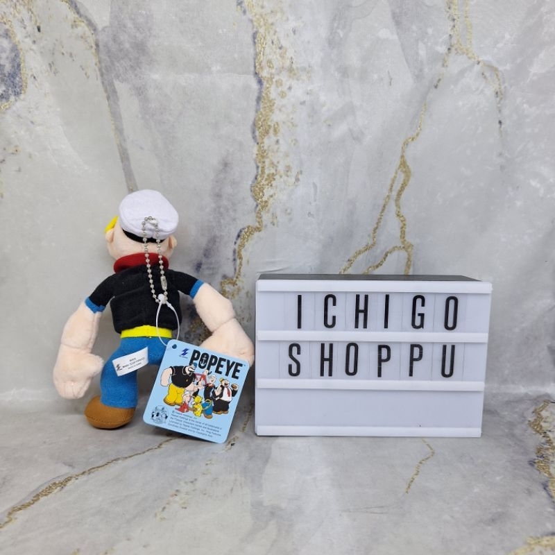 Jual Popeye Mascot Ball Chain Plush Doll SK JAPAN | Shopee Indonesia
