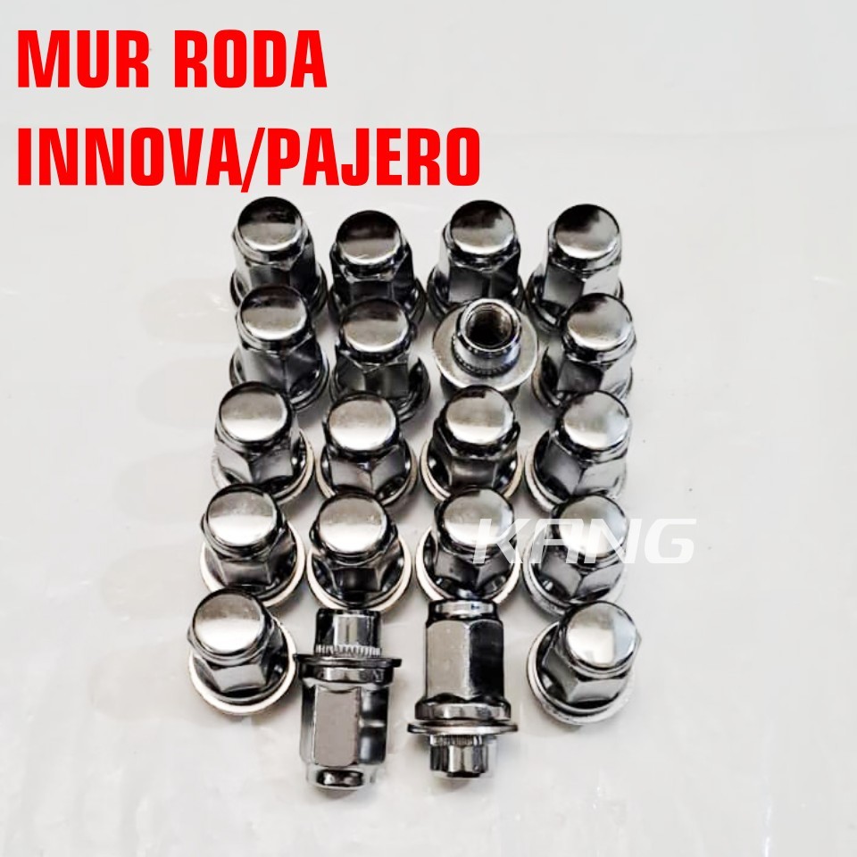 Jual [20 biji] NUT RACING - MUR RACING - MUR BAUT RODA INNOVA ...