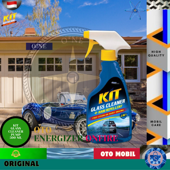 Jual KIT Glash Cleaner + Rain Repellent Pump 500 ml | Shopee Indonesia